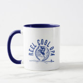 Echt cool fischender Opa Tasse (Links)