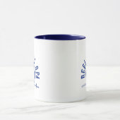 Echt cool fischender Opa Tasse (Zentrum)