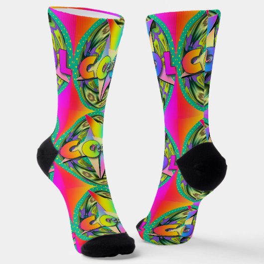 Echt cool socken (Gewinkelt)