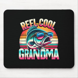 Echt coole Oma Lustige Angel-Oma Muttertagsgeschen Mousepad