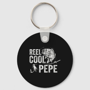 Echt coole Pepe-Angeln Vatertagsgeschenke Schlüsselanhänger