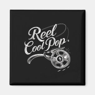 Echt coole Pop-Angeln Opa-Geschenke Lustige Grafik Magnet