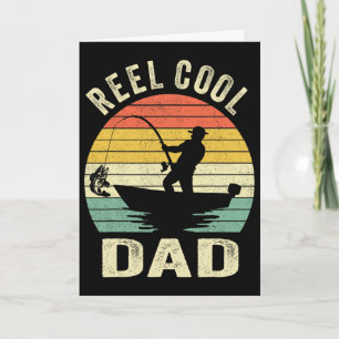 Echt cooler Dad-Angler Daddy Vatertags-Geschenk-Sh Karte