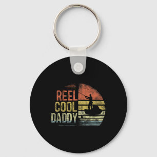 Echt cooler Daddy-Angeln Geschenke Daddy Geburtsta Schlüsselanhänger