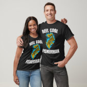 Echt cooler Fischer, lustiger Spruch oder Zitat fü T-Shirt (Unisex)