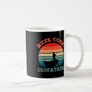 Echt cooler Gottvater-Angeln Lustig Vintage Retro Kaffeetasse
