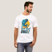 Echt cooler Onkel-Angeln T-Shirt (Vorne ganz)