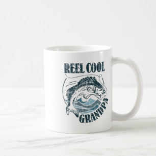 Echt cooler Opa Angel Geschenke für Väter Vatertag Kaffeetasse