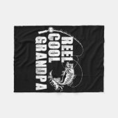 Echt cooler Opa - Angelgeschenk für Papa oder Opa Fleecedecke (Vorderseite (Horizontal))