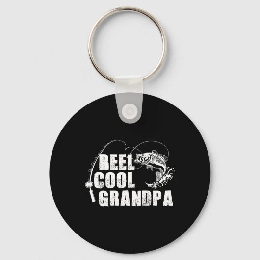 Echt cooler Opa - Angelgeschenk für Papa oder Opa Schlüsselanhänger (Vorderseite)