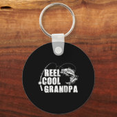 Echt cooler Opa - Angelgeschenk für Papa oder Opa Schlüsselanhänger (Vorderseite)