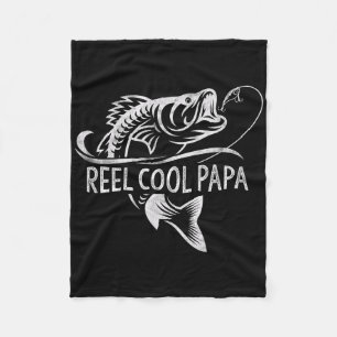 Echt cooler Papa Angel-Geschenke zum Vatertag Fisc Fleecedecke
