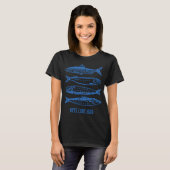 Echt cooler Papa-Angeln T-Shirt (Vorne ganz)