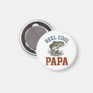 Echt cooler Papa-Angeln zum Vatertag Magnet