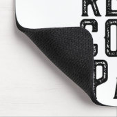 Echt cooler Papa-Angler Fischer Lustig Retro Mousepad (Ecke)