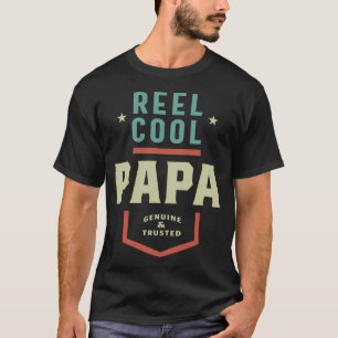 Echt cooler Papa-Angler-Geschenk Lustiges T-Shirt