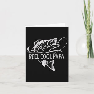 Echt cooler Papa-Angler-Vater-Geschenke Vatertag F Karte