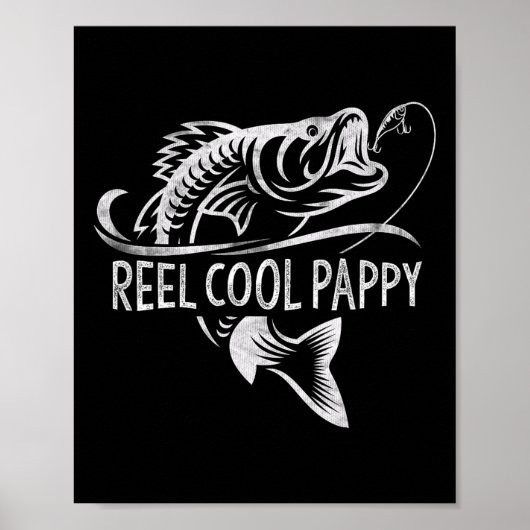 Echt cooler Pappy Angel Geschenke Pappy Vatertag Poster (Vorne)