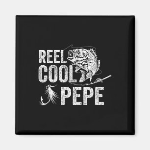 Echt cooler Pepe-Angeln Vatertagsgeschenke Magnet