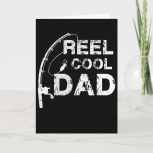 Echt cooler Vater Angelpapa Vatertagsgeschenk-Shir Karte
