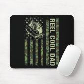 Echt cooler Vater Angelvater Fischer Vatertag Mousepad (Mit Mouse)