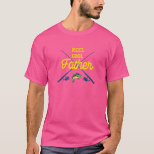 Echt cooler Vater-Angler Fischer Humor Papa Sprüch T-Shirt