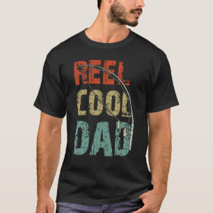 Echt cooler Vater Lustiger Angelvater Vatertag Ang T-Shirt