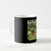 Echt cooler Vater lustiger Angler Barsche (auf dem Kaffeetasse (Vorderseite Links)
