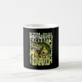 Echt cooler Vater lustiger Angler Barsche (auf dem Kaffeetasse (Mittel)