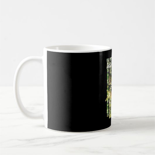 Echt cooler Vater lustiger Angler Barsche (auf dem Kaffeetasse (Links)