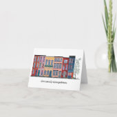 Echt Georgetown Dankeskarte (Vorderseite)