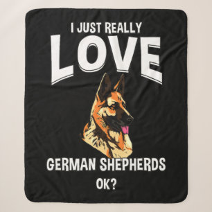 Echt Liebe Deutsche Hirten Sherpadecke