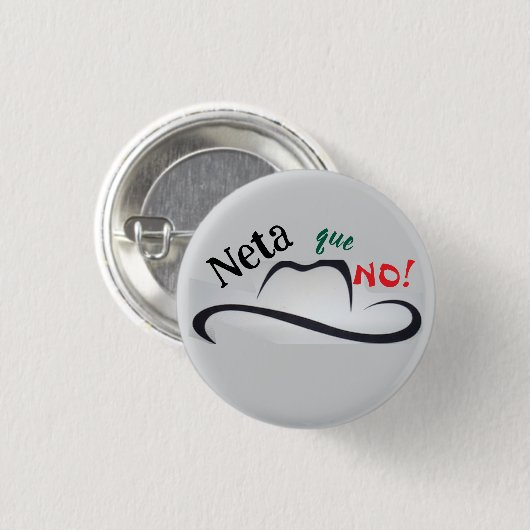 Echt nicht! button (Vorne & Hinten)