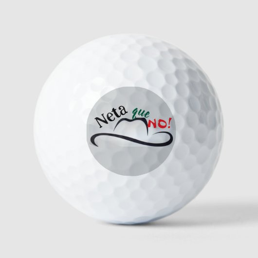 Echt nicht! golfball (Vorderseite)