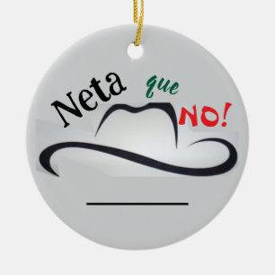 Echt nicht! keramik ornament