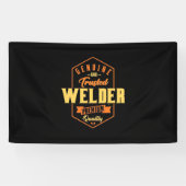 Echt und vertrauenswürdig Welder Banner (Horizontal)