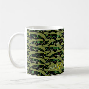 "Echte" AlligatorTasse Kaffeetasse