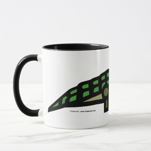 "Echte" AlligatorTasse Tasse (Links)