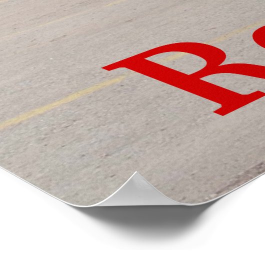 Echte amerikanische Helden Poster (Ecke)