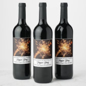 Echte Anwesen Agent Gratulation Wein-Label Weinetikett (Flaschen)