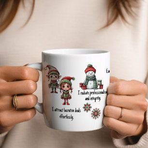 Echte Anwesen Agent Weihnachten Kaffeetasse