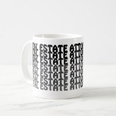 Echte Anwesen Anwaltskasse Tasse (Vorderseite Links)