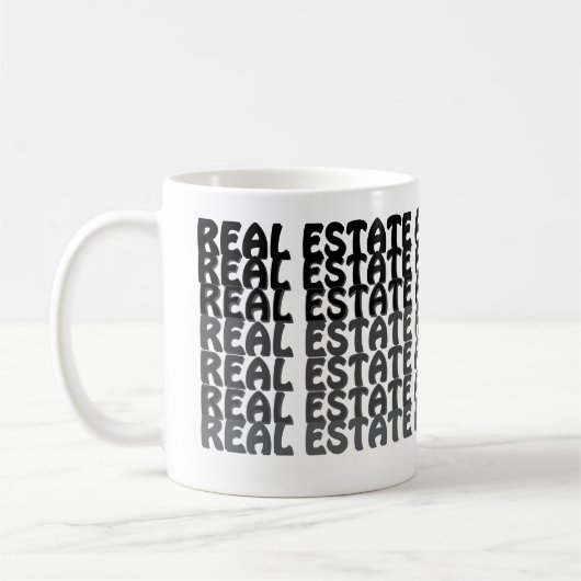 Echte Anwesen Anwaltskasse Tasse (Links)