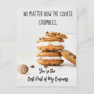 echte Anwesen COOKIE Referras Marketing mailer Ann Ankündigungspostkarte