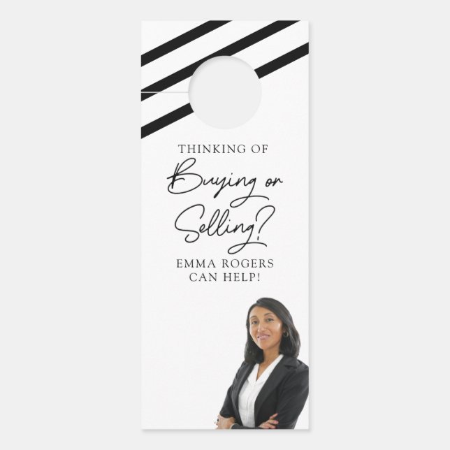 Echte Anwesen Door Hanger Türanhänger (Vorderseite)