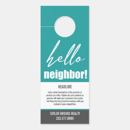 Echte Anwesen Door Hanger Türanhänger