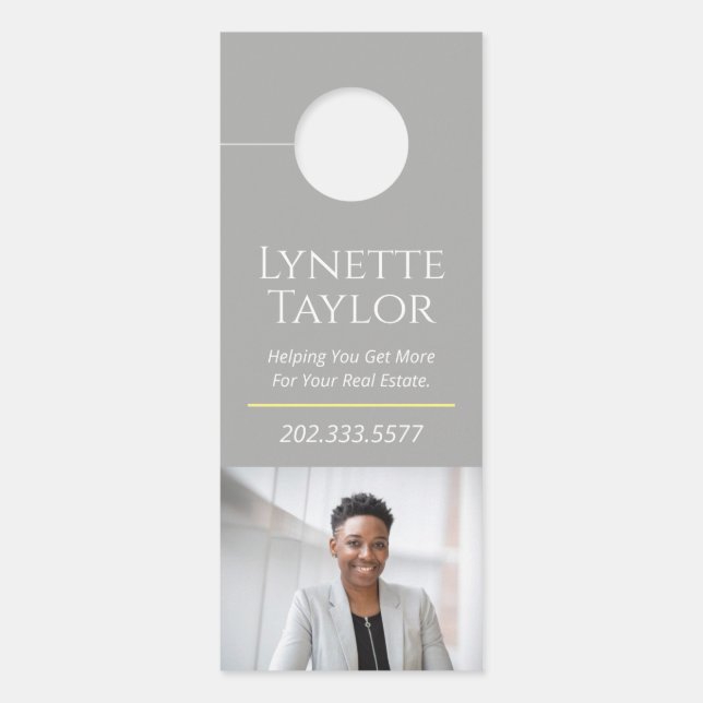 Echte Anwesen Door Hanger Türanhänger (Vorderseite)