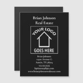 Echte Anwesen-Firma hinzufügen Sie Ihr Logo benutz Magnetkarte (Vorne/Hinten)