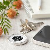 Echte Anwesen-Firma hinzufügen Sie Ihr Logo benutz Schlüsselanhänger (Seite)