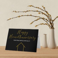 Echte Anwesen Happy Zuhause Anniversary Chic Custo